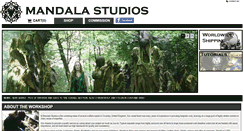 Desktop Screenshot of mandalastudios.co.uk